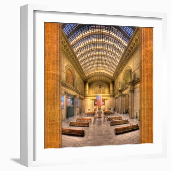 Chicagos Union Station-Steve Gadomski-Framed Photographic Print