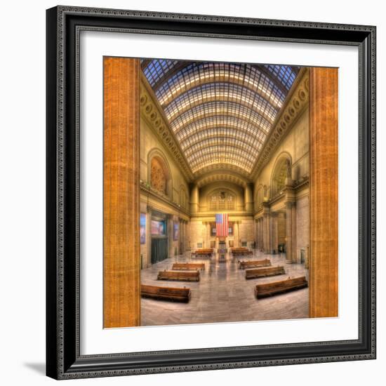 Chicagos Union Station-Steve Gadomski-Framed Photographic Print