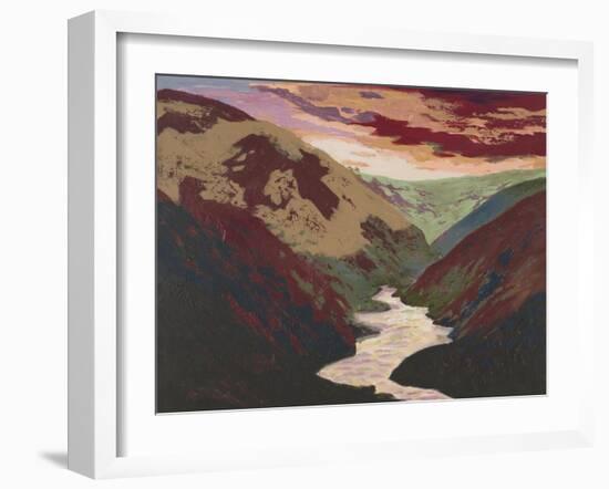 Chicamocha Abstraction-Patricia Pinto-Framed Art Print