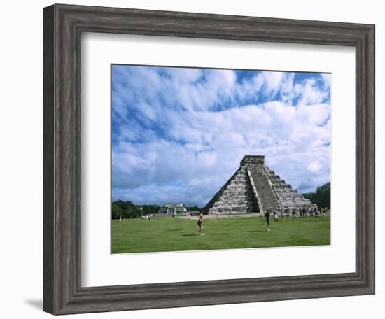 Chichen Itza Castle, Mexico-Charles Sleicher-Framed Photographic Print