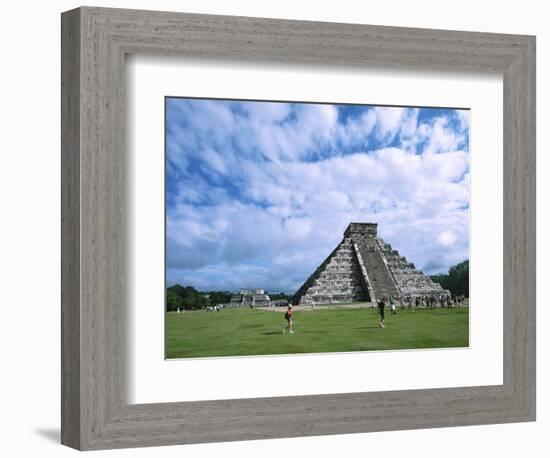 Chichen Itza Castle, Mexico-Charles Sleicher-Framed Photographic Print