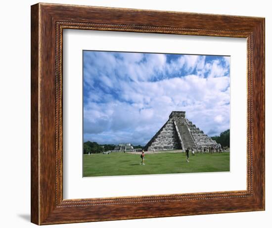 Chichen Itza Castle, Mexico-Charles Sleicher-Framed Photographic Print