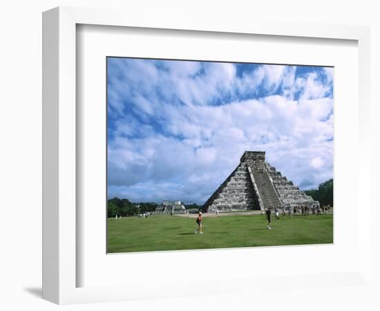 Chichen Itza Castle, Mexico-Charles Sleicher-Framed Photographic Print