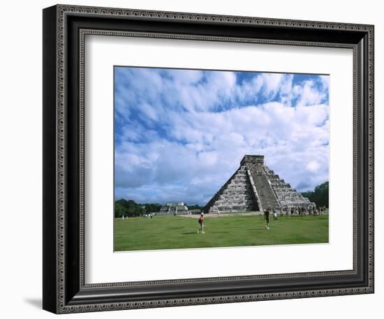 Chichen Itza Castle, Mexico-Charles Sleicher-Framed Photographic Print