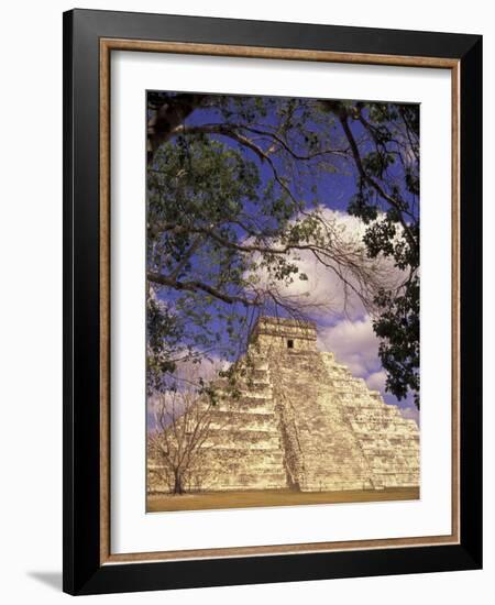 Chichen Itza, El Castillo Pyramid, Yucatan Peninsula, Mexico-Stuart Westmoreland-Framed Photographic Print