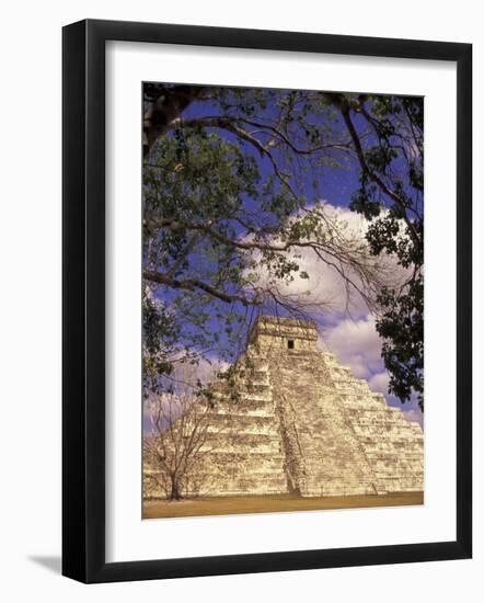 Chichen Itza, El Castillo Pyramid, Yucatan Peninsula, Mexico-Stuart Westmoreland-Framed Photographic Print