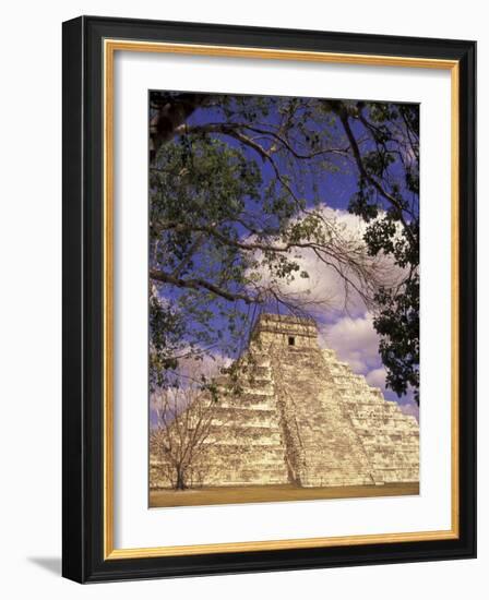 Chichen Itza, El Castillo Pyramid, Yucatan Peninsula, Mexico-Stuart Westmoreland-Framed Photographic Print