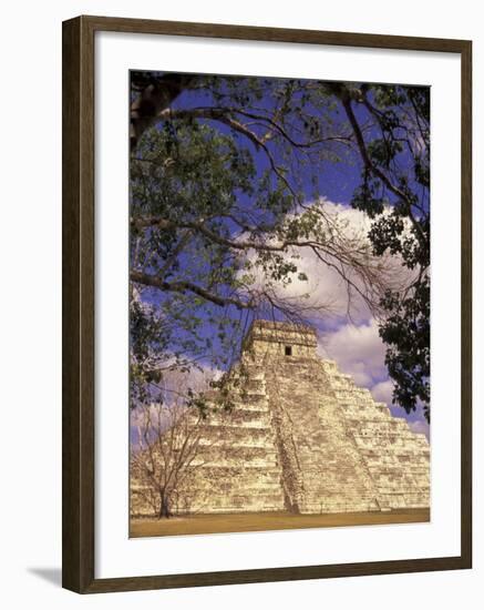 Chichen Itza, El Castillo Pyramid, Yucatan Peninsula, Mexico-Stuart Westmoreland-Framed Photographic Print