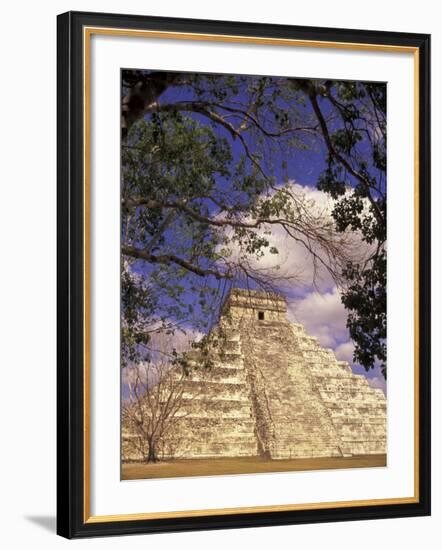 Chichen Itza, El Castillo Pyramid, Yucatan Peninsula, Mexico-Stuart Westmoreland-Framed Photographic Print