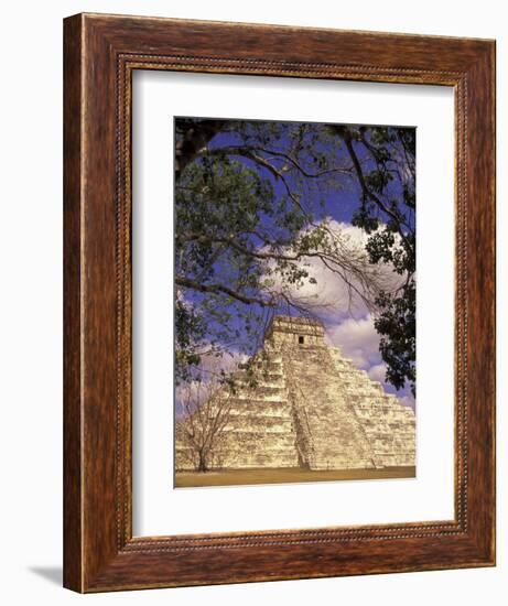 Chichen Itza, El Castillo Pyramid, Yucatan Peninsula, Mexico-Stuart Westmoreland-Framed Photographic Print