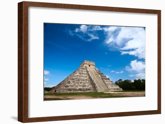 Chichen Itza, Mexico, One of the New Seven Wonders of the World-Nataliya Hora-Framed Photographic Print