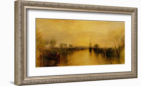 Chichester Canal, 1829-J M W Turner-Framed Giclee Print