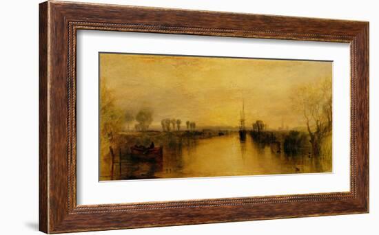 Chichester Canal, 1829-J M W Turner-Framed Giclee Print