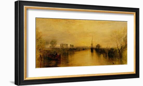 Chichester Canal, 1829-J M W Turner-Framed Giclee Print