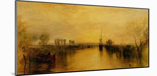 Chichester Canal, 1829-J M W Turner-Mounted Giclee Print