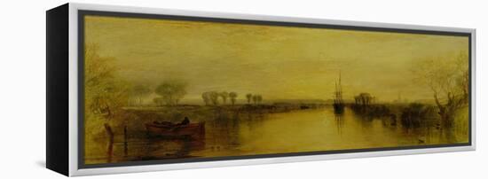 Chichester Canal, circa 1829-JMW Turner-Framed Premier Image Canvas