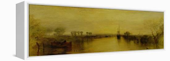 Chichester Canal, circa 1829-JMW Turner-Framed Premier Image Canvas