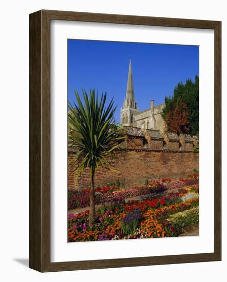 Chichester Cathedral and Gardens, Chichester, West Sussex, England, UK, Europe-John Miller-Framed Photographic Print