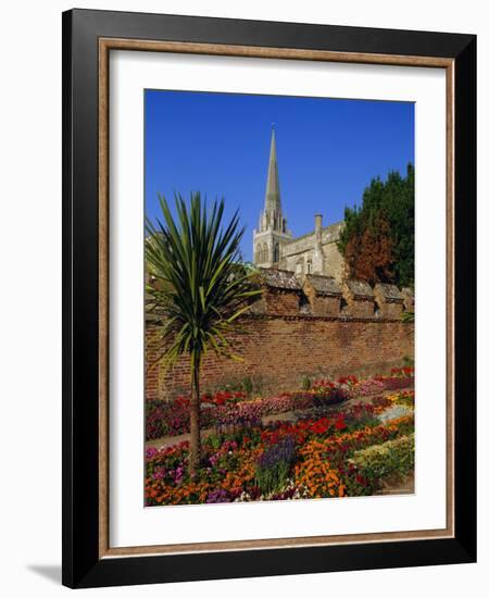 Chichester Cathedral and Gardens, Chichester, West Sussex, England, UK, Europe-John Miller-Framed Photographic Print