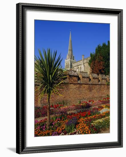 Chichester Cathedral and Gardens, Chichester, West Sussex, England, UK, Europe-John Miller-Framed Photographic Print