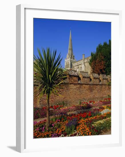 Chichester Cathedral and Gardens, Chichester, West Sussex, England, UK, Europe-John Miller-Framed Photographic Print