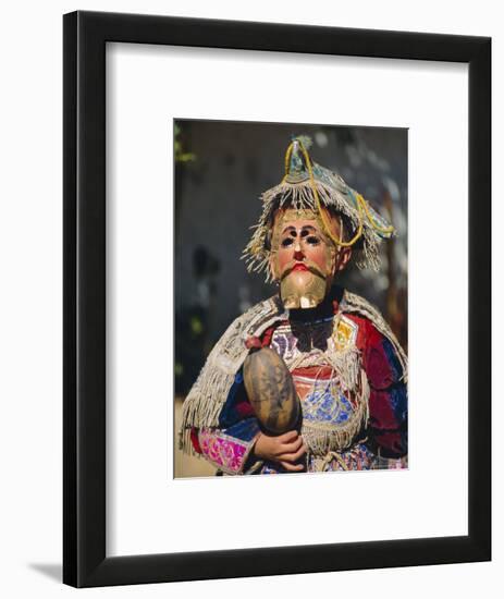 Chichicastenango, Dance of the Conquistadors, Guatemala, Central America-Upperhall Ltd-Framed Photographic Print