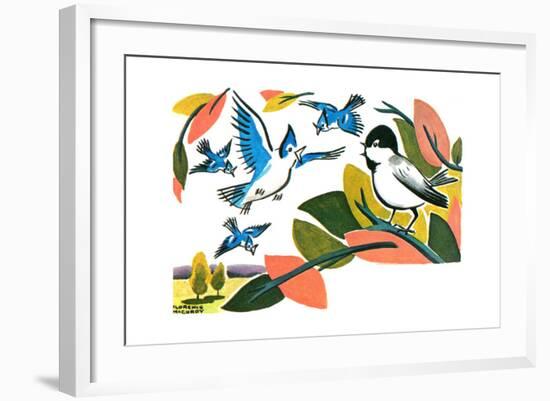 Chick-A-Dee-Dee-Dee - Jack & Jill-Florence McCurdy-Framed Giclee Print