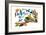 Chick-A-Dee-Dee-Dee - Jack & Jill-Florence McCurdy-Framed Giclee Print