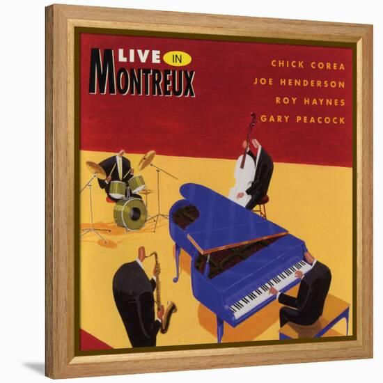 Chick Corea - Live in Montreux-null-Framed Stretched Canvas