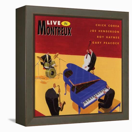 Chick Corea - Live in Montreux-null-Framed Stretched Canvas