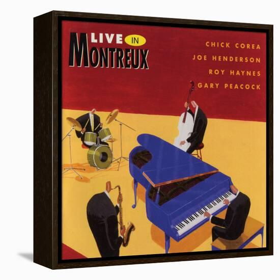 Chick Corea - Live in Montreux-null-Framed Stretched Canvas