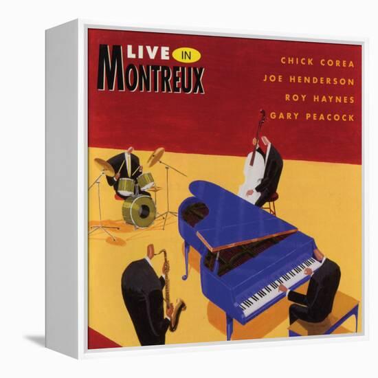 Chick Corea - Live in Montreux-null-Framed Stretched Canvas