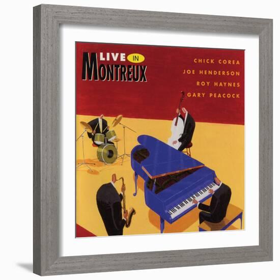 Chick Corea - Live in Montreux-null-Framed Art Print