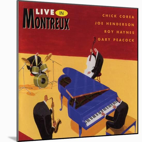 Chick Corea - Live in Montreux-null-Mounted Art Print