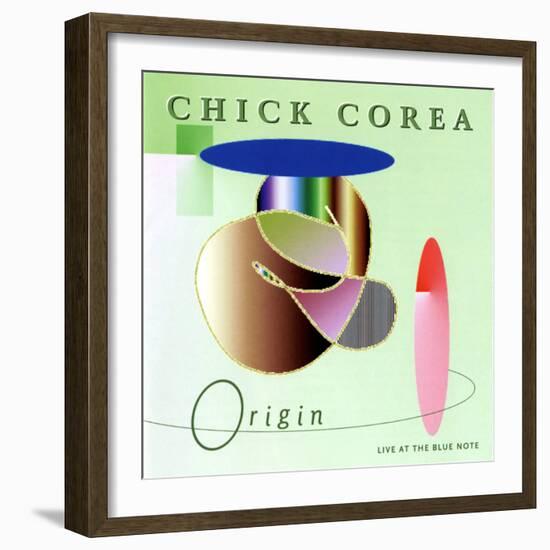 Chick Corea - Origin-null-Framed Art Print