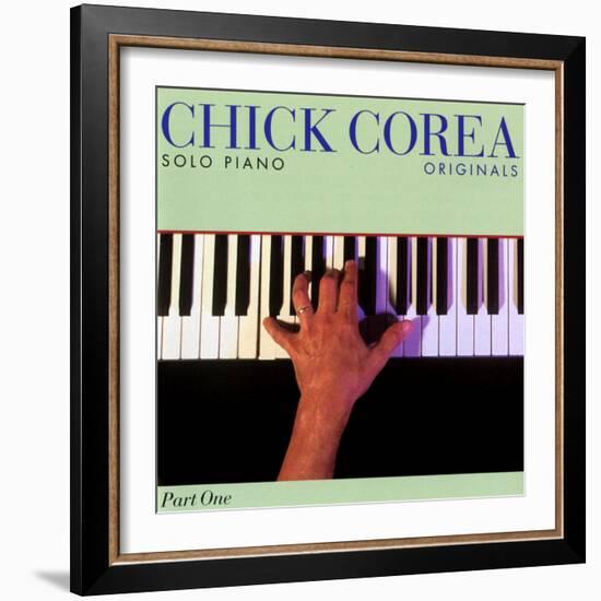 Chick Corea - Solo Piano, Part One: Originals-null-Framed Art Print