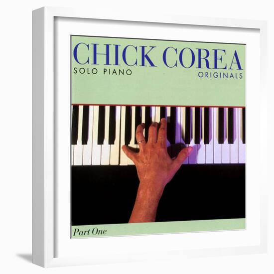 Chick Corea - Solo Piano, Part One: Originals-null-Framed Art Print