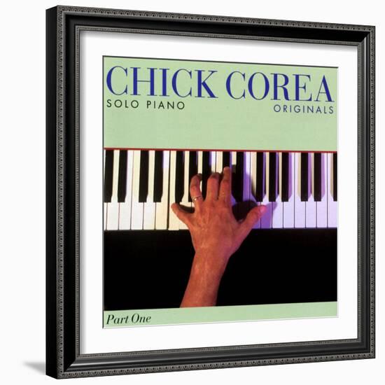 Chick Corea - Solo Piano, Part One: Originals-null-Framed Art Print