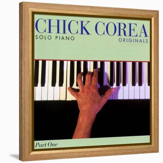 Chick Corea - Solo Piano, Part One: Originals-null-Framed Stretched Canvas