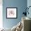 Chick on Rose-null-Framed Giclee Print displayed on a wall