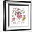 Chick on Rose-null-Framed Giclee Print