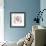 Chick on Rose-null-Framed Giclee Print displayed on a wall