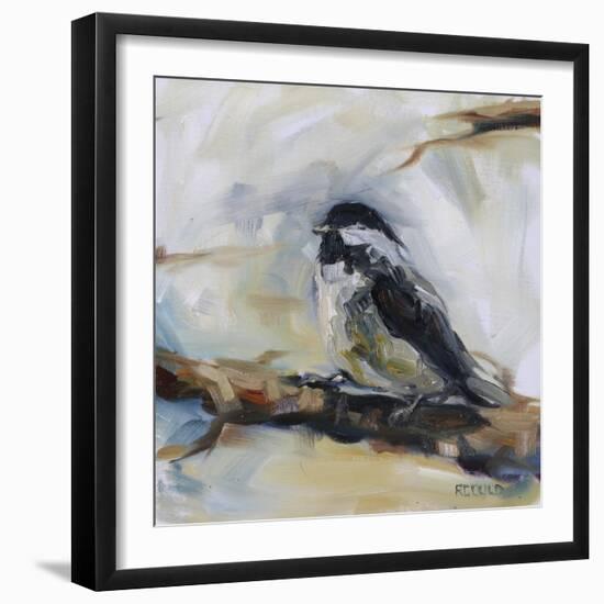 Chickadee 1-Renee Gould-Framed Giclee Print