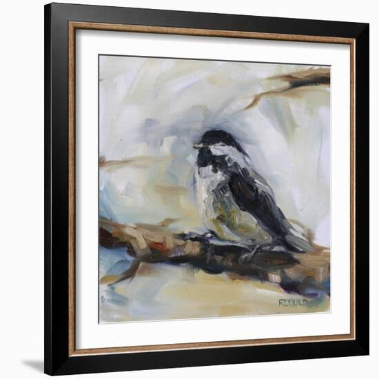 Chickadee 1-Renee Gould-Framed Giclee Print