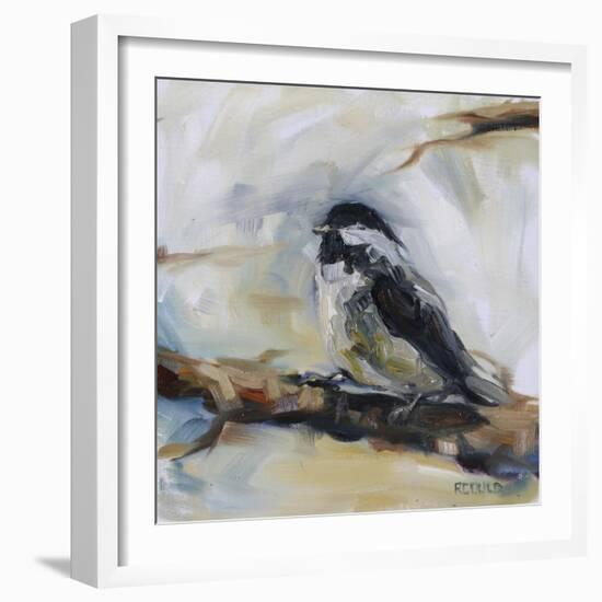 Chickadee 1-Renee Gould-Framed Giclee Print