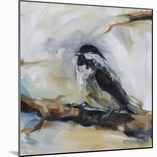 Chickadee 1-Renee Gould-Mounted Giclee Print