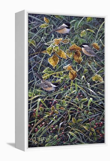 Chickadee 2-Jeff Tift-Framed Premier Image Canvas