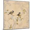 Chickadee and Pear-Jill Schultz McGannon-Mounted Art Print