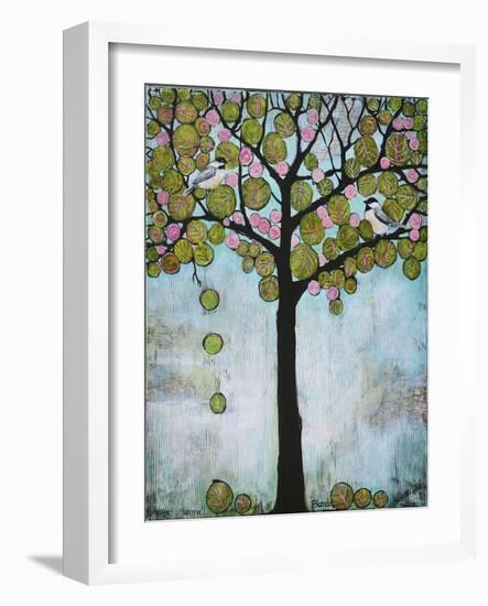 Chickadee Tree 2-Blenda Tyvoll-Framed Giclee Print