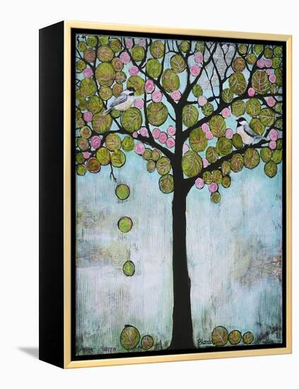 Chickadee Tree 2-Blenda Tyvoll-Framed Premier Image Canvas